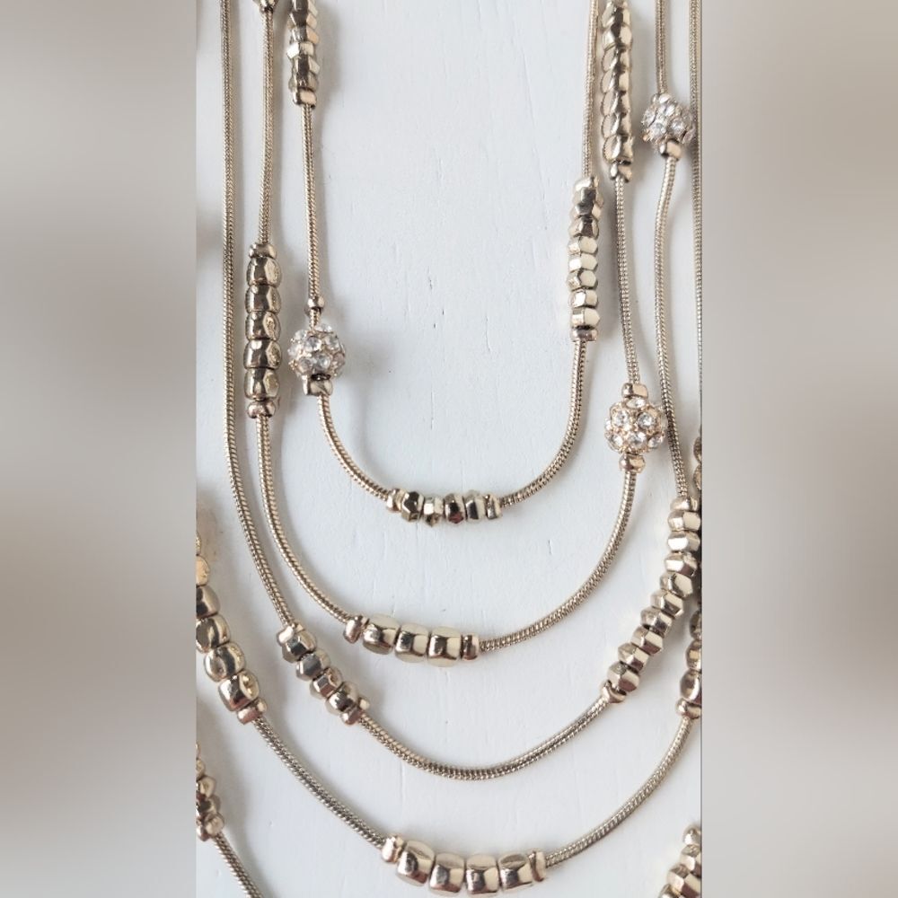 Chicos Multi Strand Necklace - image 3